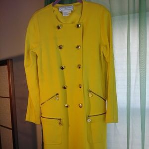 Thick knit sweater dress